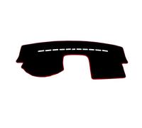 Per VW Per Polo Per Cross Per GTI 2004-2008 2009 2010 LHD Cruscotto Dell'automobile Copertura Zerbino Tenda Da Sole Pad Strumento Proteggere Tappeto Cruscotto Tappetino(Red Edge)