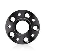 Per VW Per Santana Piastra Flangiata 15/20/25/30 Mm 2/4 Pezzi 5x100 CB 57.1 M14*1.5 Distanziale Ruota Forgiato Nero Con Centro Mozzo Distanziale Ruota(2pcs 30mm)