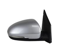 Per VW Per Scirocco 2009-2018 Montaggio Dello Specchietto Retrovisore Laterale Dell'auto Indicatori Direzione Pieghevoli Riscaldati Retrovisore Esterno(8 Wires silver R)