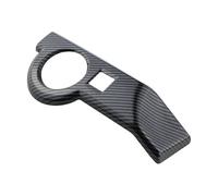 Per VW Per T-Cross 2018-2023 Cornice Dell'interruttore Dei Fari Dell'auto | Copertura pannello lampada frontale in fibra di carbonio ABS LHD IENQBVL