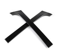 Per VW Per Teramont Per Atlas 2017-2021 Lunotto Posteriore Splitter Lato Spoiler Ala Parabrezza Trim Adesivo Ricambi Auto Canard Splitter Alettone Posteriore