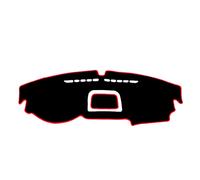 Per VW Per Tiguan 2009 2010 2011 2012 2013 2014 2015 Cruscotto Dell'automobile Copertura Zerbino Pad Dash Tenda Sole Strumento Tappeto Accessori Cruscotto Tappetino(Red Edge)
