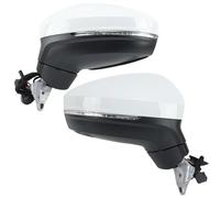 Per VW Per Tiguan 2018-2023 8 Spilli Specchietto Retrovisore Montaggio Bianco Con Blind Spot Porta Laterale Specchio Retrovisore Gruppo Assy(1 pair)