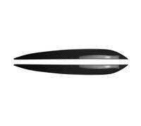 Per VW Per Touareg 2010 2011 2012 2013-2018 Auto Palpebra Anteriore Faro Copertura Sopracciglio Trim Adesivo Faro Sopracciglio Copri Faro Lente(Carbon Fiber look)