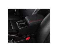Per VW Per UP Bracciolo Auto Console Contenitore Portabicchieri Accessori Auto Bracciolo Box(N1 red line No USB)