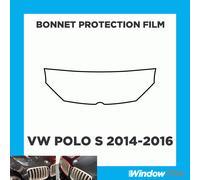 Per VW Polo S 14-16 CLEAR Pellicola Protettiva Antigraffio Per Cofano PPF