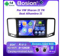Per VW Sharan II 7N Seat Alhambra II 2010 Autoradio GPS Navi Car Play Android 14
