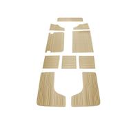 Per VW T2 BUS SET PANNELLI LATERALI INTERNI 10 PEZZI BEIGE / 06-1967 - 07 -19...