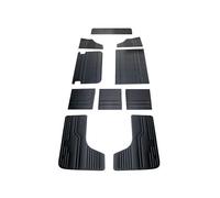 Per VW T2 BUS SET PANNELLI LATERALI INTERNI 10 PEZZI NERO / 06-1967 - 07 -197...