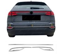 Per VW TAIGO 2021-SU Deflettore di scarico posteriore cromato 3 pz ACCIAIO