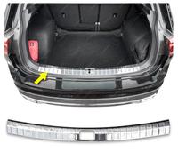 Per VW TIGUAN 2016-2023 Cromato Protezione Paraurti Interiore BRILLANTE ACCIAIO