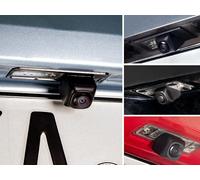 Per VW Touareg 3 Cr AHD Telecamera Posteriore Parcheggio Luce Targa Bianco
