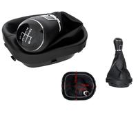 per VW Caddy III FL 10-15 POMELLO DEL CAMBIO MANUALE + CUFFIA 5 MARCE CHROM 12mm