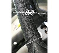 Per VW Transporter T6 2015-2018 Grana & Perforata Copertura Del Volante IN Pelle