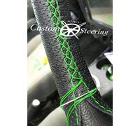 Per VW Transporter T6 2015-2018 Grana & Perforata Copertura Del Volante IN Pelle