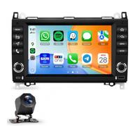Per W169 W245 B160 B170 B180 B200 W639 Vito Viano W906 Sprinter Stereo | Benz Autoradio Schermo in-Cell da 8 pollici con manopola e pulsante Android 15/Wireless CarPlay Android Auto GPS WiFi