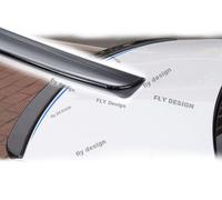 Per W212 Spoiler Aileron Becquet Alettone Trunklid Painted Black