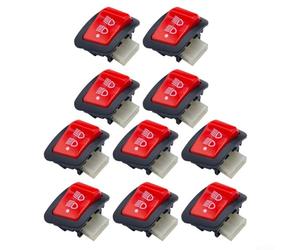 Per wave110 e RS150 compatibile moto faro interruttore per la transizione senza soluzione di continuità tra le impostazioni abbaglianti e anabbaglianti (10PCS)