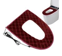 per WC USB - Termico Regolabile in 5 Livelli, con Timer, Design Plug per Mattina d'inverno, Bagno, Appartamento, Camera d'albergo, Comfort di Vacanza nella Stagione Fredda