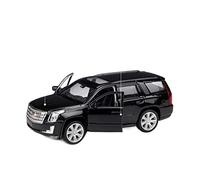 PER: WELLY 1:36 2017 Cadillac Escalade SUV Simulator Tirare Indietro Modello di Auto Auto In Metallo Pressofuso In Lega di Auto Giocattolo