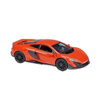 PER: WELLY 1:36 MCLAREN 675LT Coupé Sport Car Simulator Metallo Tirare Indietro Modello di Auto Auto Pressofuso In Lega Giocattolo for Bambini Auto Regalo(Orange)