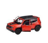 PER: Welly 1:36 Simulatore JEEP Renegade Trailhawk SUV Fuoristrada Modello Di Auto Tirare Indietro In Lega Di Metallo Giocattolo Auto