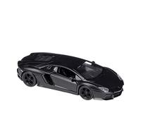 PER: WELLY Die Casting 1:36 Modello Di Auto Auto Sportiva Lamborghini Aventador LP700-4 Metallo Tirare Indietro Auto In Lega Giocattolo for Bambini Auto Collezione Regalo(Black)