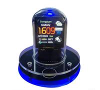 Per Wifi Networked Digital Glow Tube Clock con supporto per aggiornamenti software e opzioni di visualizzazione uniche