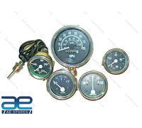 Per Willys Jeep MB Gpw Calibri Tachimetro Mph / km/H + Temp + Olio + Amp
