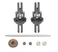 Per WLtoy Per K989 284131 284010 1/28 RC Auto Telecomando Differenziale In Metallo Albero Trasmissione Set Aggiornamento Riparazione Modificare Parti Parti Riparazione RC