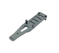 Per Wltoys 124006 12423 12427 12428 12429 1/12 Piastra Del Secondo Piano In Metallo RC Per Accessori Di Aggiornamento Per Auto Da Per Corsa RC Cingolato Telaio(Gray)