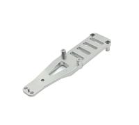 Per Wltoys 124006 12423 12427 12428 12429 1/12 Piastra Del Secondo Piano In Metallo RC Per Accessori Di Aggiornamento Per Auto Da Per Corsa RC Cingolato Telaio(Silver)