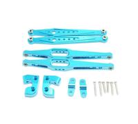 Per Wltoys 124006 12428 12423 12427 1/12 RC Remote Control Car Parti In Metallo Tirante Superiore Posteriore Per Set Braccio Oscillante Accessorio Per Auto RC(Blue)