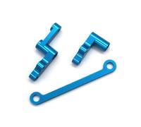 Per WLtoys 124008 124010 1/12 RC Parti Di Aggiornamento In Metallo Parti Di Assemblaggio Dello Sterzo Auto Telecomandate Accessorio Per Auto RC(Blue)