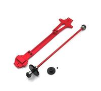 Per WLtoys 124016 124017 124018 124019 1/12 Metallo Secondo Piano Lastra Albero Trasmissione Centrale RC Auto Aggiornamenti Riparazioni Sostituzioni Parti Parti Di Auto Rc(Red)