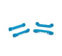 Per Wltoys 124018 124019 144001 144010 1/12 1/14 4 Pezzi Metallo Rinforzato Braccio Oscillante RC Accessori Auto Aggiornamenti E Sostituzioni Accessorio Per Auto RC(Blue)