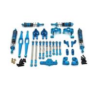 Per Wltoys 12429 1/12 Ammortizzatore Asta Sterzo Kit Coppa Telecomando Crawler Accessori Auto Parti Di Aggiornamento In Metallo RC Ricambi Accessori(SKY BLUE)