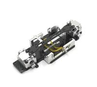 Per WLtoys 284131 K979 K989 K999 1/28 Cambio In Metallo Per Telaio Sterzo Secondo Piano Parti Di Aggiornamento Per Auto RC RC Cingolato Telaio(Silver)