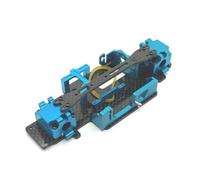 Per WLtoys 284131 K979 K989 K999 1/28 Metallo Per Telaio Secondo Piano Sterzo Per Sedile Cambio RC Auto Parti Di Aggiornamento RC Cingolato Telaio(Blue)