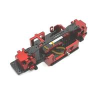 Per WLtoys 284131 K979 K989 K999 1/28 Metallo Per Telaio Secondo Piano Sterzo Per Sedile Cambio RC Auto Parti Di Aggiornamento RC Cingolato Telaio(Red)