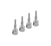 Per WLtoys A959 A969 A979 A949-30 1/18 RC Car Upgrade Parts 4PCS Metal Model For Climbing Wheel For Seat Axes Replacement RC Ricambi(Silver)