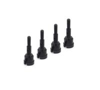 Per WLtoys A959 A969 A979 A949-30 1/18 RC Car Upgrade Parts 4PCS Metal Model For Climbing Wheel For Seat Axes Replacement RC Ricambi(Black)