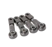 Per Wltoys P929 P939 K969 K979 K989 K999 1/28 4 Pezzi Ricambio In Metallo Superiore Parti Braccio Oscillante RC Accessori Riparazioni Auto Parti Di Auto Rc(Titanium)