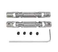 Per WPL 1/10 D12 1/16 B14 B16 B24 C14 C24 C34 RC Auto Giunto Metallo Albero Trasmissione Parti Aggiornamento Accessori RC Modifiche Modelli(Silver)