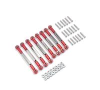 Per WPL B1 B14 B-14 B24 B-24 C14 1/16 Base Asta Trazione Dello Sterzo In Metallo RC Crawler Accessori Auto Aggiornamenti Sostituzioni Riparazioni Uso Parti Aggiornamento RC(Red)