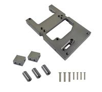 Per WPL B14 B24 C14 C24 Q65 Per MN D90 D99S MN45 Servosterzo In Metallo Magazzino Staffa Di Montaggio Fissa Scomparto Servo Per Auto RC RC Ricambi Accessori(Gray)