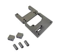 Per WPL B14 B24 C14 C24 Q65 Per MN D90 D99S MN45 Servosterzo In Metallo Magazzino Staffa Di Montaggio Fissa Ricambi Per Auto RC RC Ricambi Accessori(Gray)