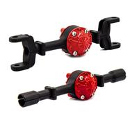 Per WPL B24 B24 C24 RC Car Accessories Camion Veicolo In Metallo Robusto Ricambio Per Pickup Aggiornamento Cambio Ponte Asse Parte Di Ricambio Assale RC(Black)