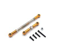 Per WPL C14 C24 B14 B16 B24 B36 Per HengLong Per FeiYu Per JJRC Asta Di Sterzo Dell'asse Anteriore In Metallo Ricambi E Accessori Per Auto RC Aggiornamenti Sostituzione Accessorio Per Auto RC(Yellow)