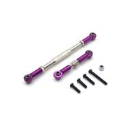 Per WPL C14 C24 B14 B16 B24 B36 Per HengLong Per FeiYu Per JJRC Asta Di Sterzo Dell'asse Anteriore In Metallo Ricambi E Accessori Per Auto RC Aggiornamenti Sostituzione Accessorio Per Auto RC(Purple)